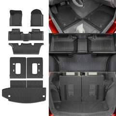 Thinzyou Durango floor mats for 6-seat interior protecting carpets from dirt
