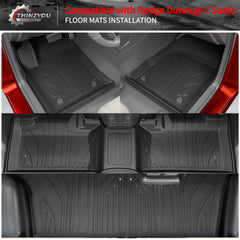 Thinzyou Durango trunk mat keeps cargo area clean and organized.