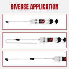 Thorstone 22cm PVC suction tubes for versatile fluid removal.