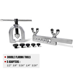 Thorstone complete tool set for brake lines and brass tubing