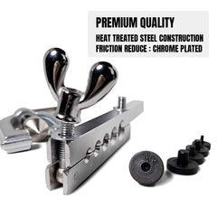 Thorstone chrome swivel reduces friction for smoother flaring