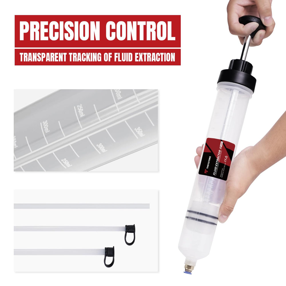 Thorstone end caps and non-drip connector for tidy operations.