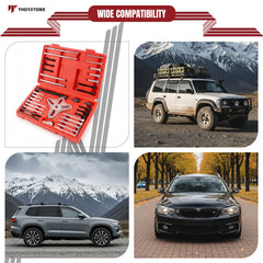 Thorstone tool kit in case ready for automotive repair tasks