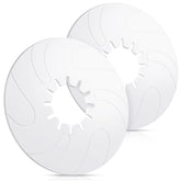 Threlaco 2-pack fifth wheel lube plate, 12-inch close-up highlighting durable surface