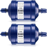 Threlaco EK-083S flow drier packaging with two filters ready for installation.