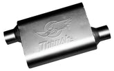 Thrush muffler with deep-tone profile for an aggressive exhaust presence.