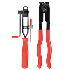 Thsakzo 2-piece CV Boot Clamp Pliers set in action for secure clamps