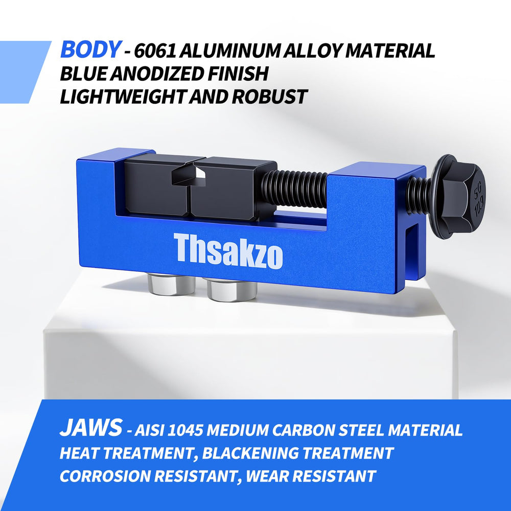 Ergonomic aluminum body reduces hand fatigue during longer CV boot repairs.