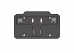 Thule license plate holder with integrated light and FMVSS108 compliance