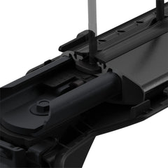 Thule WingBar Edge 113 feet assembly on vehicle.
