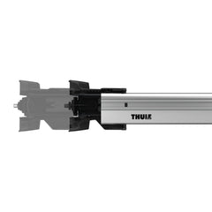 Thule WingBar Edge trailedge design minimizes drag through clean air separation.