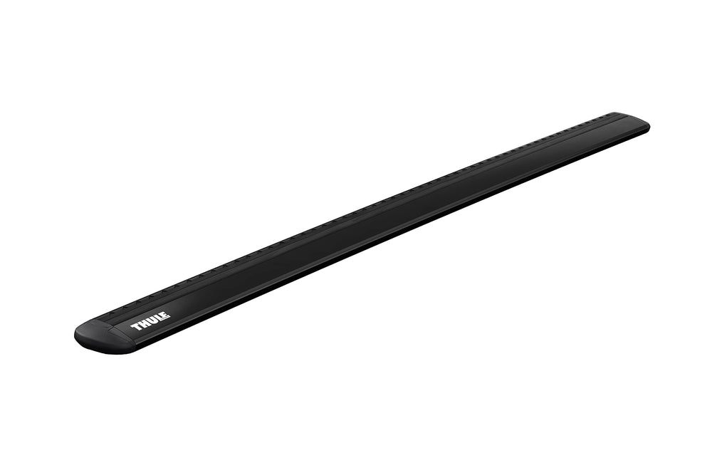 Thule Wingbar Evo 108 quiet ride on highways and city streets.