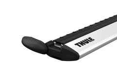 Thule Wingbar Evo 135 two-pack provides durable aerodynamic rails.
