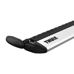 Thule Wingbar Evo 150 trail edge design promotes clean air separation