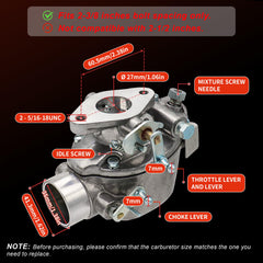 THUNDERMINGO fuel inlet 1/8 NPT detail for secure connection
