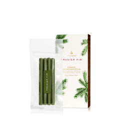 Thymes Frasier Fir car diffuser refill bag ready for quick refresh on the go.