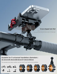 Tiakia 360-degree rotation joint for flexible viewing angles