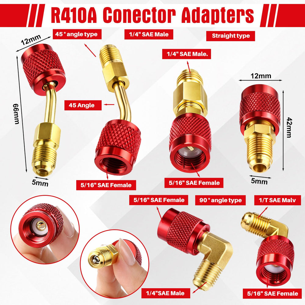 Tiangrid R410A 45-degree adapter for tight spaces