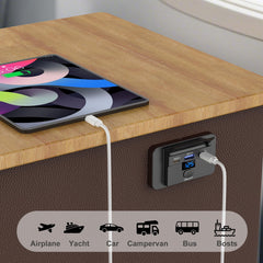 TIANWIDJEW nylon housing with smart IC ensures safe charging.