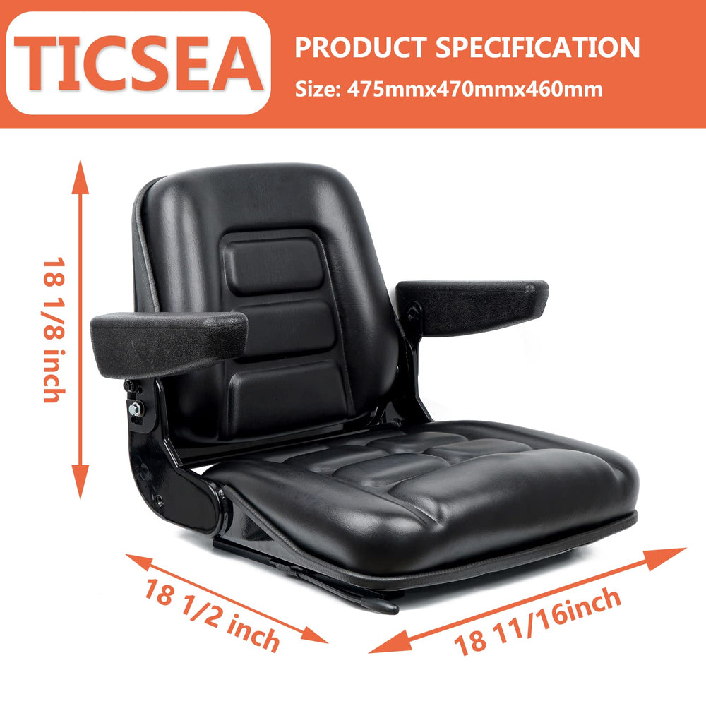TICSEA ergonomic armrest delivers comfortable support during long shifts
