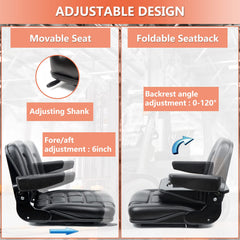 TICSEA seat with micro switch enhances safety during heavy equipment operation