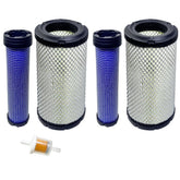 TidiRob outer air filter for Kawasaki engines provides reliable protection with low resistance.