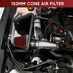 TIEVISHO 6in inlet image demonstrates precise fit for compatible intake systems.