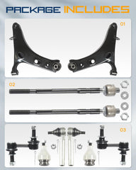 TIEZFUL Forester front outer tie rod end link boosts steering precision