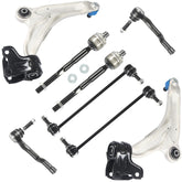 TIEZFUL front lower control arm assembly driver side with ball joint for Ford Edge and Lincoln MKX