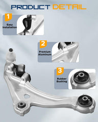 Tiezful Nissan Maxima outer tie rod end link passenger ES800358 image supports smoother turning.