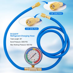 Tigbear 14mm low-side quick coupler ensures a tight, reliable seal