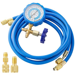 Tigbear R410A recharge kit overview for DIY HVAC projects.