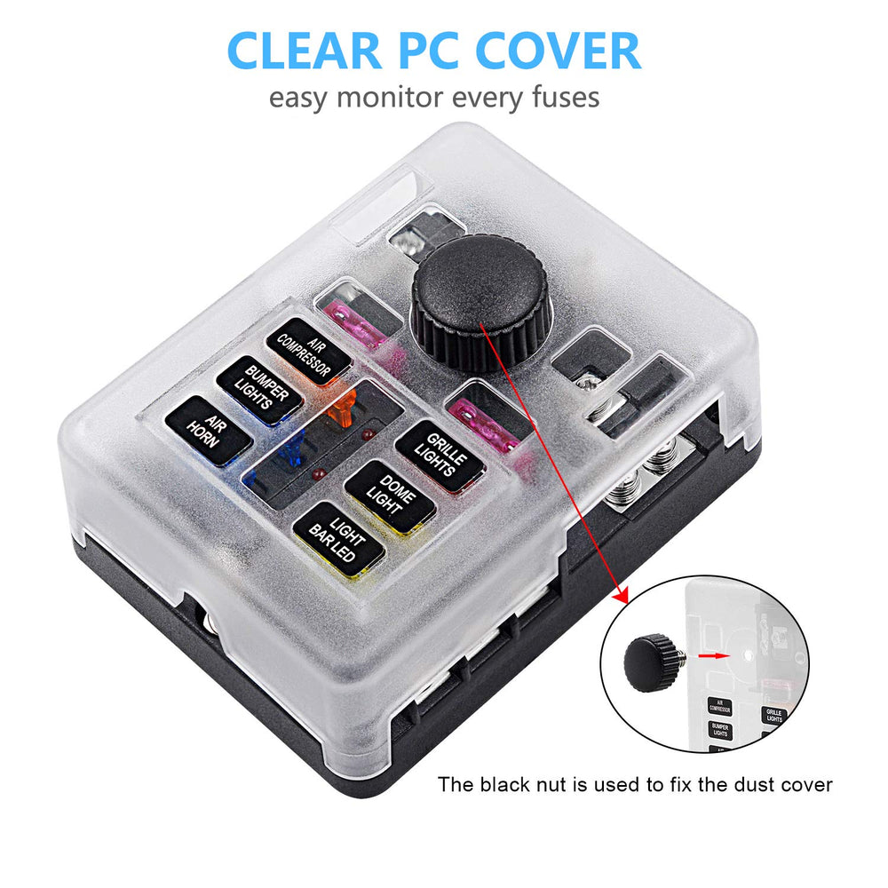 Tigwin ground bus kit integrated for neat, safe wiring.