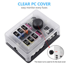 Tigwin ground bus kit integrated for neat, safe wiring.