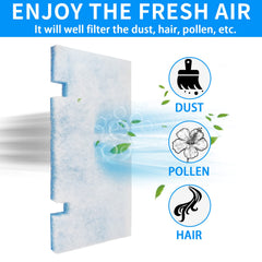 Tikfoam RV filter helps reduce maintenance by catching debris efficiently