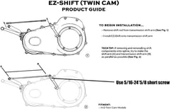 TIKGETUP Ez Shift install with mounting screws included for easy upgrade.