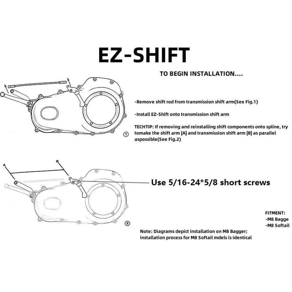 Tikgetup Ez Shift Neutral Gear Kit aluminum construction adds durability
