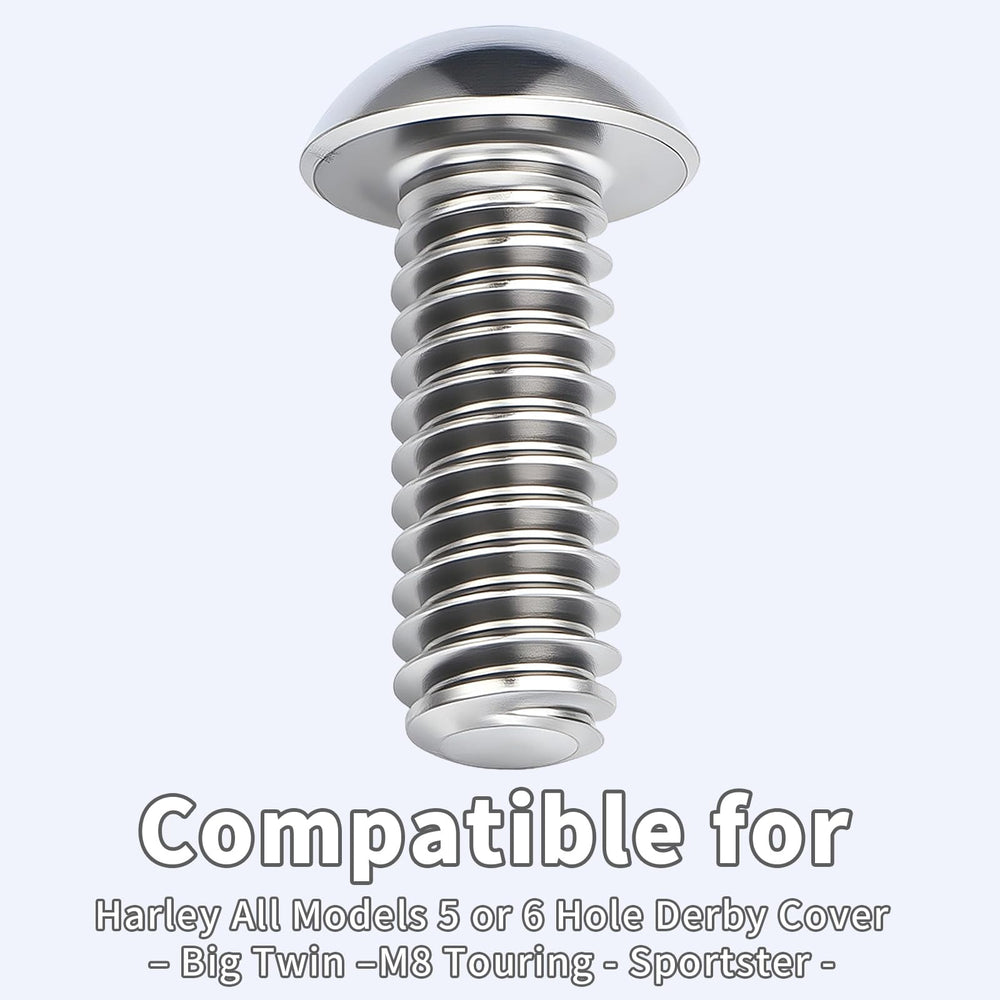 TIKGETUP bolts with flat washers ready for derby cover installation
