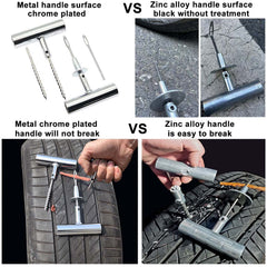 TILIBOTE spiral probe and insert tools enable smooth puncture insertion during repairs