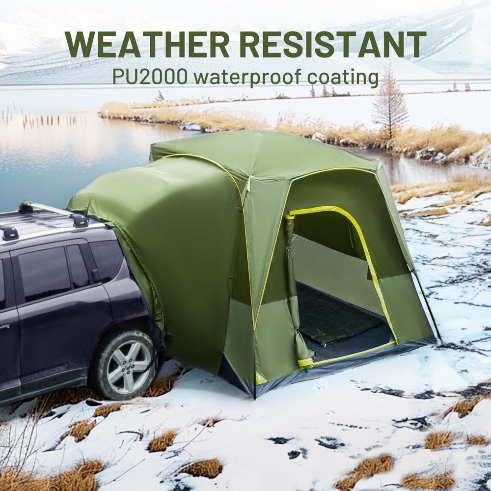 TIMBER RIDGE SUV Tent accommodates up to five people