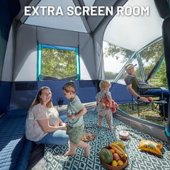 TIMBER RIDGE SUV tent screen porch showing shaded outdoor space