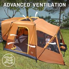 Timber Ridge SUV Tent standalone use as a camping tent.