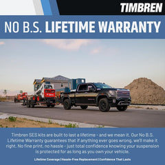 Timbren GMRCK25D GM Sierra fit supports versatile truck use.
