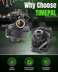 TIMEPAL air filter protects the engine from dust and particles