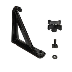 Timilge load stops fit crossbars with groove slots for quick setup.