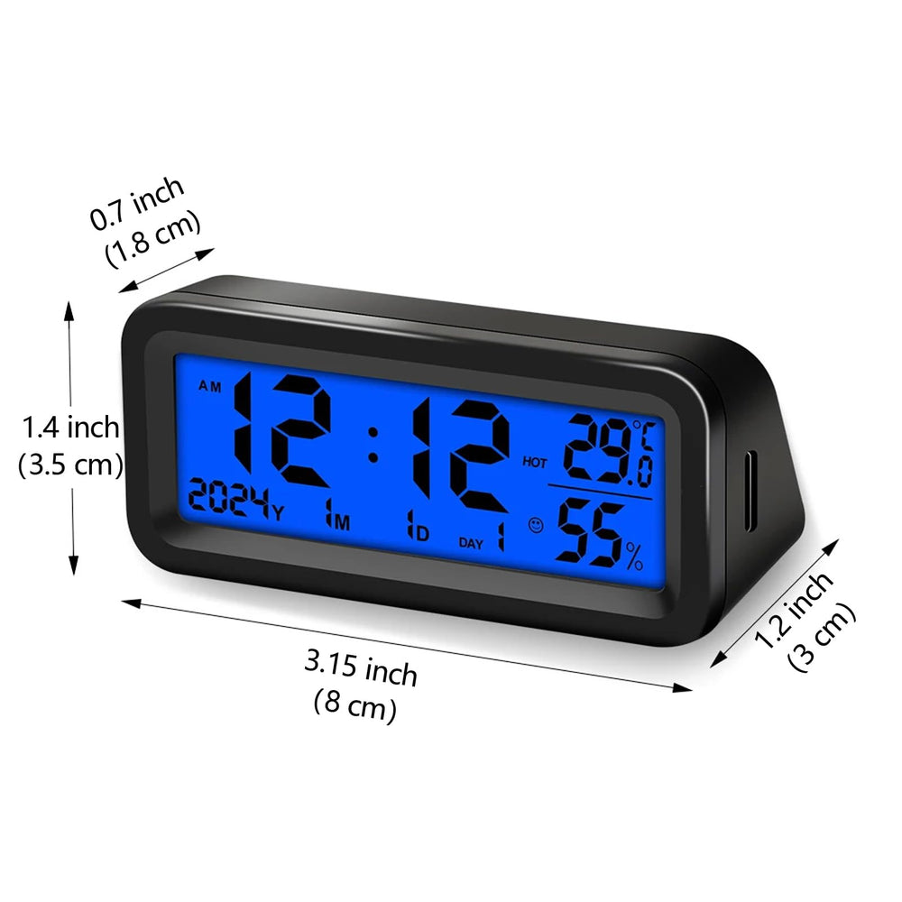 Timloon solar power option keeps the clock running during daylight emergencies.