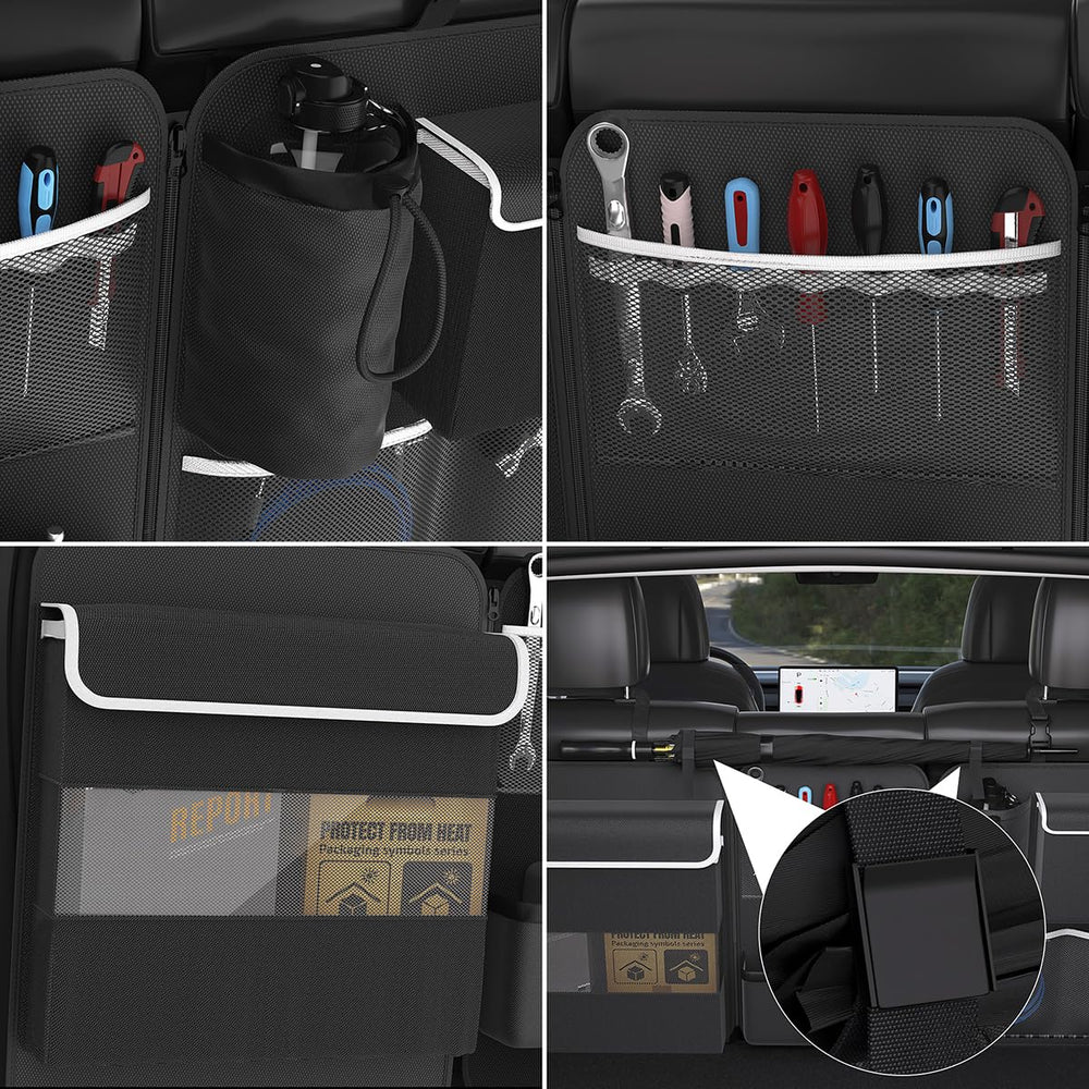 Timoxi trunk organizer is easy to wipe clean with a damp cloth.