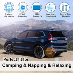 TINGLU shade set folds compactly for easy storage in your car
