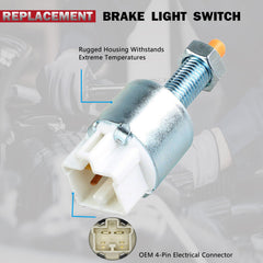 TINGYINGDA brake light switch installation guide showing straightforward replacement.
