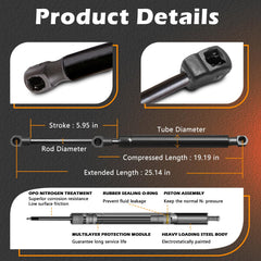 TINGYINGDA front hood lift support for Suburban Tahoe – easy hood access.